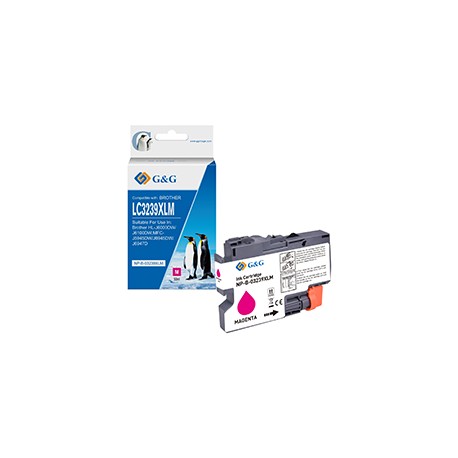 G&G - Cartuccia ink Compatibile per Brother HL-J6000DW/J6100DWMFC-J5945DW - Magenta