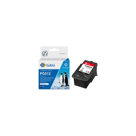 G&G - Cartuccia ink Rigenerata per Canon PIXMA MP230/MP240/MP250 - Nero