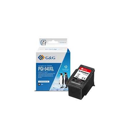 G&G - Cartuccia ink Rigenerata per Canon Pixma MG2150/2250/3150/3250 - Nero