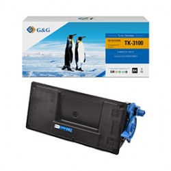 G&G - Toner compatibile per KyoceraFS-2100D- Nero - 12.500 pag