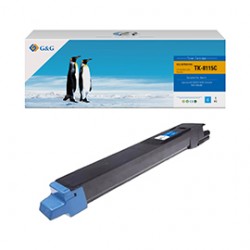 G&G - Toner compatibile per Kyocera ECOSYS M8124cidn/M8130cidn - Ciano - 6.000 pag