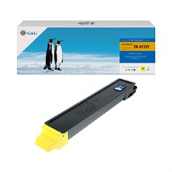 G&G - Toner compatibile per Kyocera ECOSYS M8124cidn/M8130cidn - Giallo - 6.000 pag