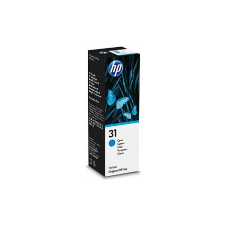 Hp - Flacone inchiostro originale - 31 - Ciano - 1VU26AE - 70 ml