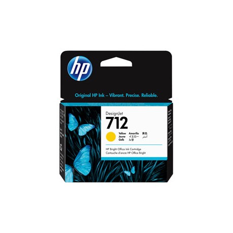 Hp - Cartuccia Ink originale - 712 - giallo - 3ED69A - 29 ml