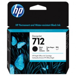 Hp - Cartuccia Ink originale - 712 - Nero - 3ED71A - 80 ml