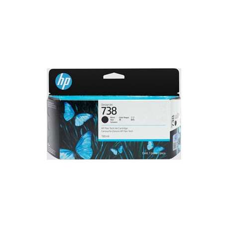 Hp originale - Cartuccia Ink DesignJet 738 - Nero - 498N4A - 130ml