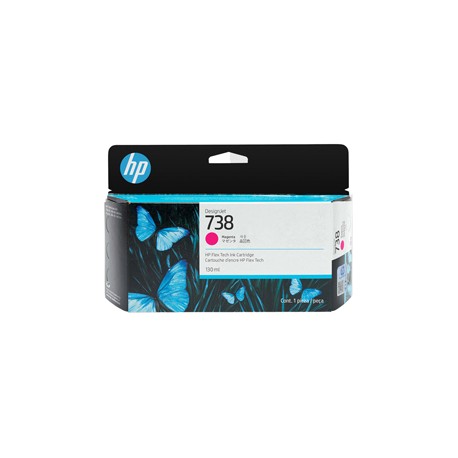 Hp originale - Cartuccia Ink DesignJet 738 - Magenta - 498N6A - 130ml