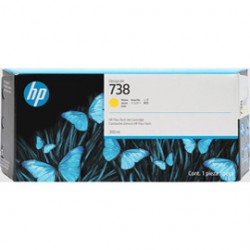 Hp originale - Cartuccia DesignJet Ink 738M - Ciano - 676M9A - 300ml