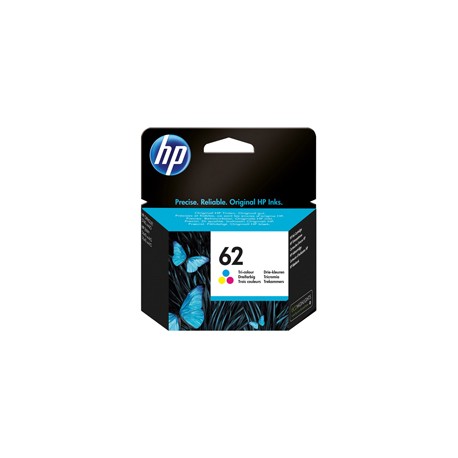 Hp - Cartuccia ink originale - 62 - C/M/Y - C2P06AE - 165 pag