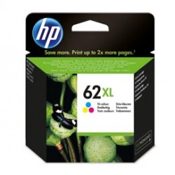 Hp - Cartuccia ink originale - 62XL - C/M/Y - C2P07AE - 415 pag