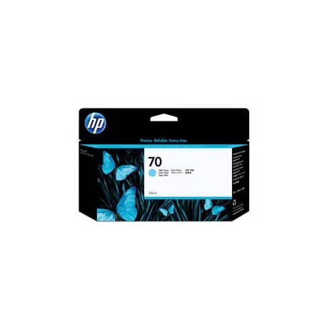 Hp - Cartuccia ink originale - 70 - Ciano chiaro - 9390A - 7.500 pag