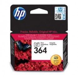 Hp - Cartuccia ink originale - 364 - Nero fotografico - CB317EE - 130 pag