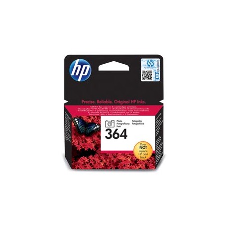 Hp - Cartuccia ink originale - 364 - Nero fotografico - CB317EE - 130 pag