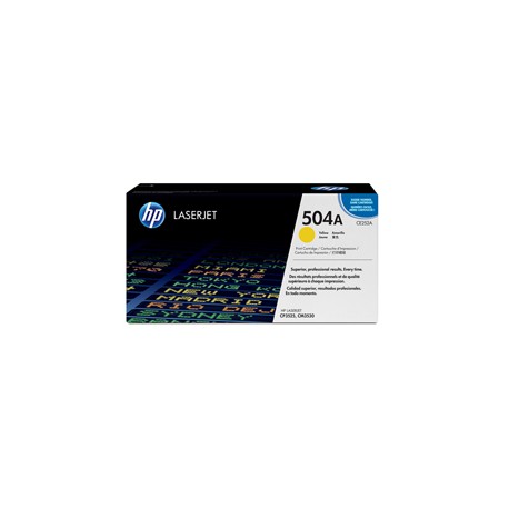 Hp - Toner originale - 504A - Giallo - CE252A - 7.000 pag