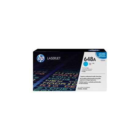 Hp - Toner originale - 648A - Ciano - CE261A - 11.000 pag