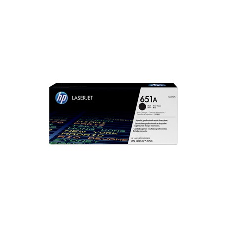 Hp - Toner originale - 651A - Nero - CE340A - 13.500 pag