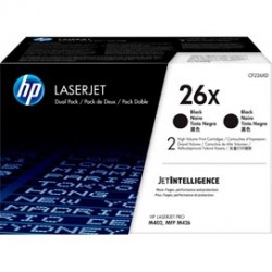 Hp - Confezione 2 Toner originale - 26X - Nero - CF226XD - 9.000 pag cad