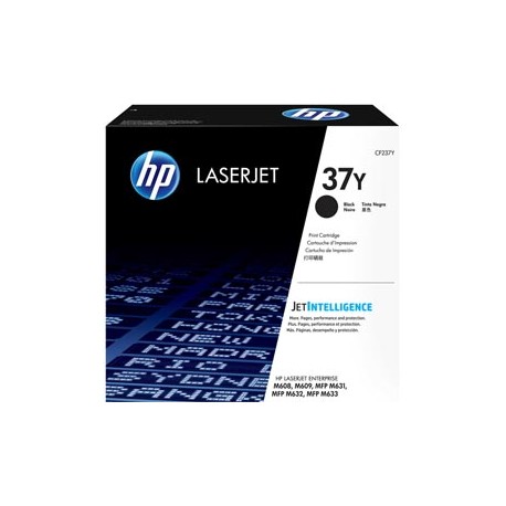 Hp - Toner originale - 37Y -Nero - CF237Y - 41.000 pag