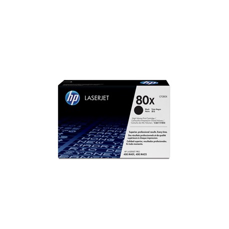 Hp - Toner originale - 80X - Nero - CF280X - 6.900 pag