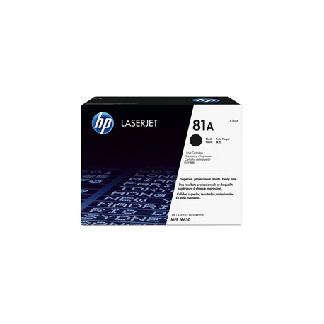 Hp - Toner originale - 81A - Nero - CF281A - 10.500 pag