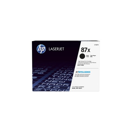 Hp - Toner originale - 87X - Nero - CF287X - 18.000 pag