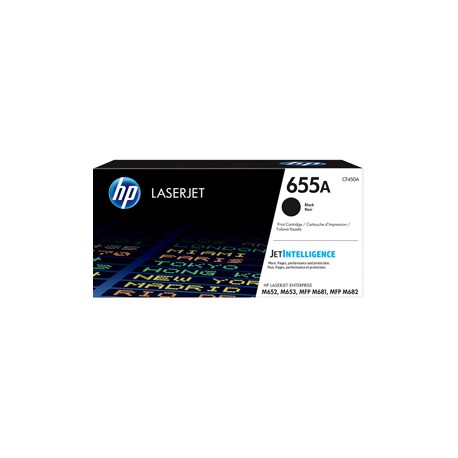 Hp - Toner originale - 655A - Nero - CF450A - 12.500 pag