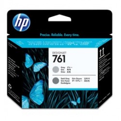 Hp - Testina originale - 761 - Grigio / Grigio scuro - CH647A - 400 pag