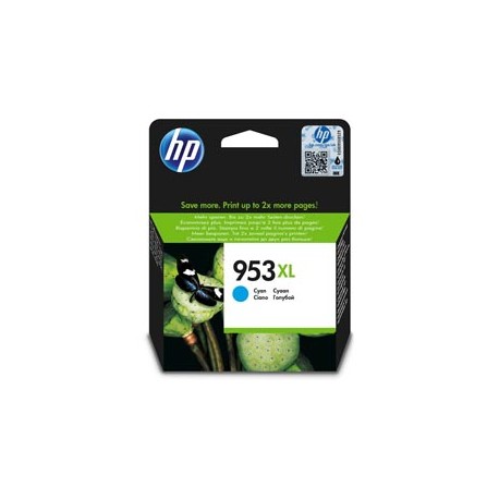 Hp - Cartuccia ink originale - 953XL - Ciano - F6U16AE - 1.600 pag