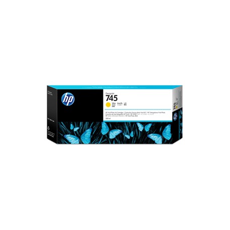 Hp - Cartuccia ink originale - 745 - Giallo - F9K02A - 300ml