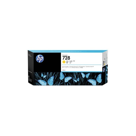 Hp - Cartuccia ink originale - 728 - Giallo - F9K15A - 300ml