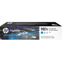 Hp - Cartuccia ink originale - 981Y - Ciano - L0R13A - 16.000 pag