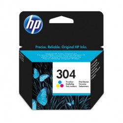 Hp - Cartuccia ink originale - 304 - C/M/Y - N9K05AE - 100 pag