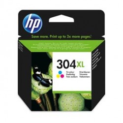 Hp - Cartuccia ink originale - 304XL - C/M/Y - N9K07AE - 300 pag