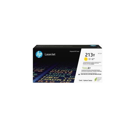 Hp -  Toner originale LaserJet HP 213Y - Giallo - W2132Y - ad altissima capacità