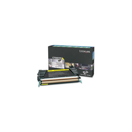 Lexmark - Toner - Giallo - C734A1YG - return program - 6.000 pag