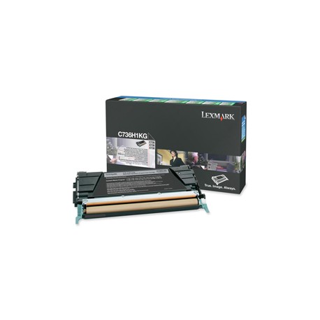 Lexmark - Toner - Nero - C736H1KG - return program - 12.000 pag