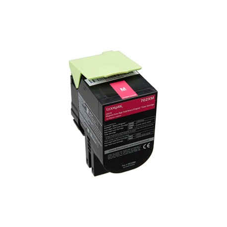 Lexmark - Toner - Magenta - 70C2XM0 - return program - 4.000 pag