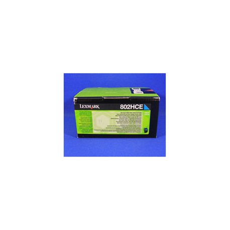 Lexmark - Toner - Ciano - 80C2HCE - 3.000 pag