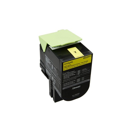 Lexmark - Toner - Giallo - 80C20Y0 - return program - 4.000 pag