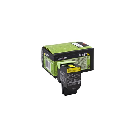 Lexmark - Toner - Giallo - 80C2SY0 - return program - 2.000 pag