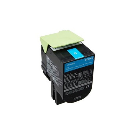 Lexmark - Toner - Ciano - 80C2XC0 - return program - 4.000 pag