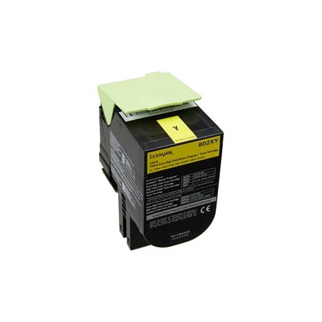 Lexmark - Toner - Giallo - 80C2XY0 - return program - 4.000 pag