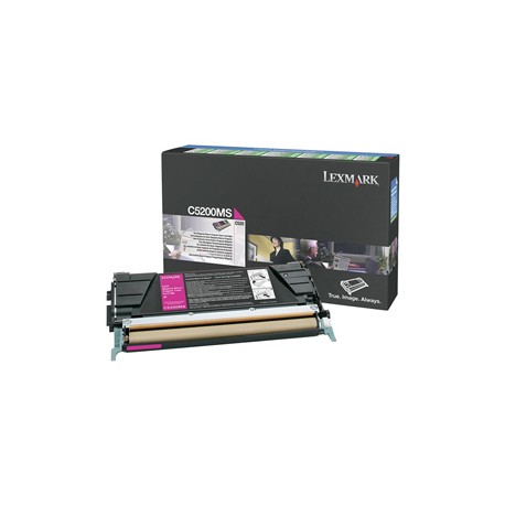 Lexmark - Toner - Magenta - C5200MS - return program - 1.500 pag