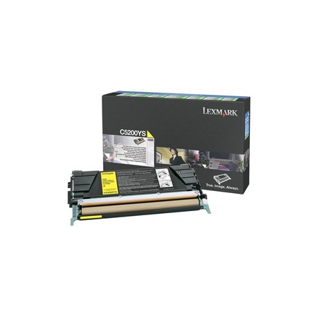 Lexmark - Toner - Giallo - C5200YS - return program - 1.500 pag