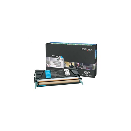 Lexmark - Toner - Ciano - C5220CS - return program - 3.000 pag