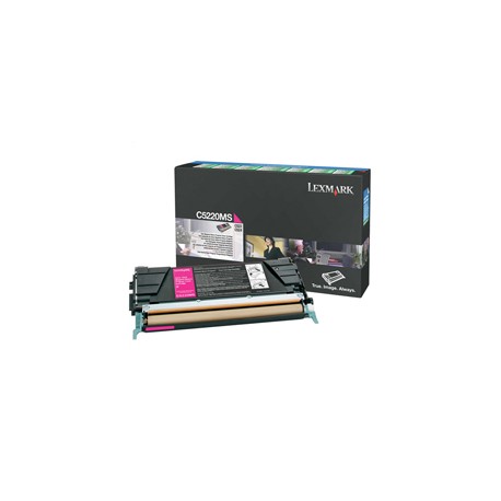 Lexmark - Toner - Magenta - C5220MS - return program - 3.000 pag