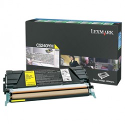 Lexmark - Toner - Giallo - C5240YH - return program - 5.000 pag