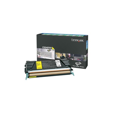 Lexmark - Toner - Giallo - C5240YH - return program - 5.000 pag