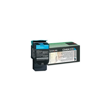 Lexmark - Toner - Ciano - C540A1CG - return program - 1.000 pag