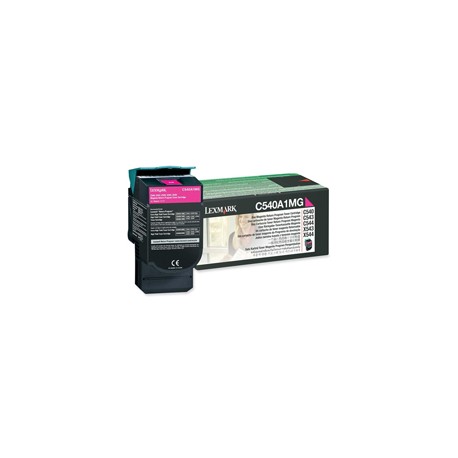 Lexmark - Toner - Magenta - C540A1MG - return program - 1.000 pag